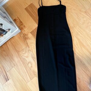 Petal & Pup Black Strapless Dress
